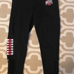 OSU BUCKEYES PINK ANKLE LEGGING